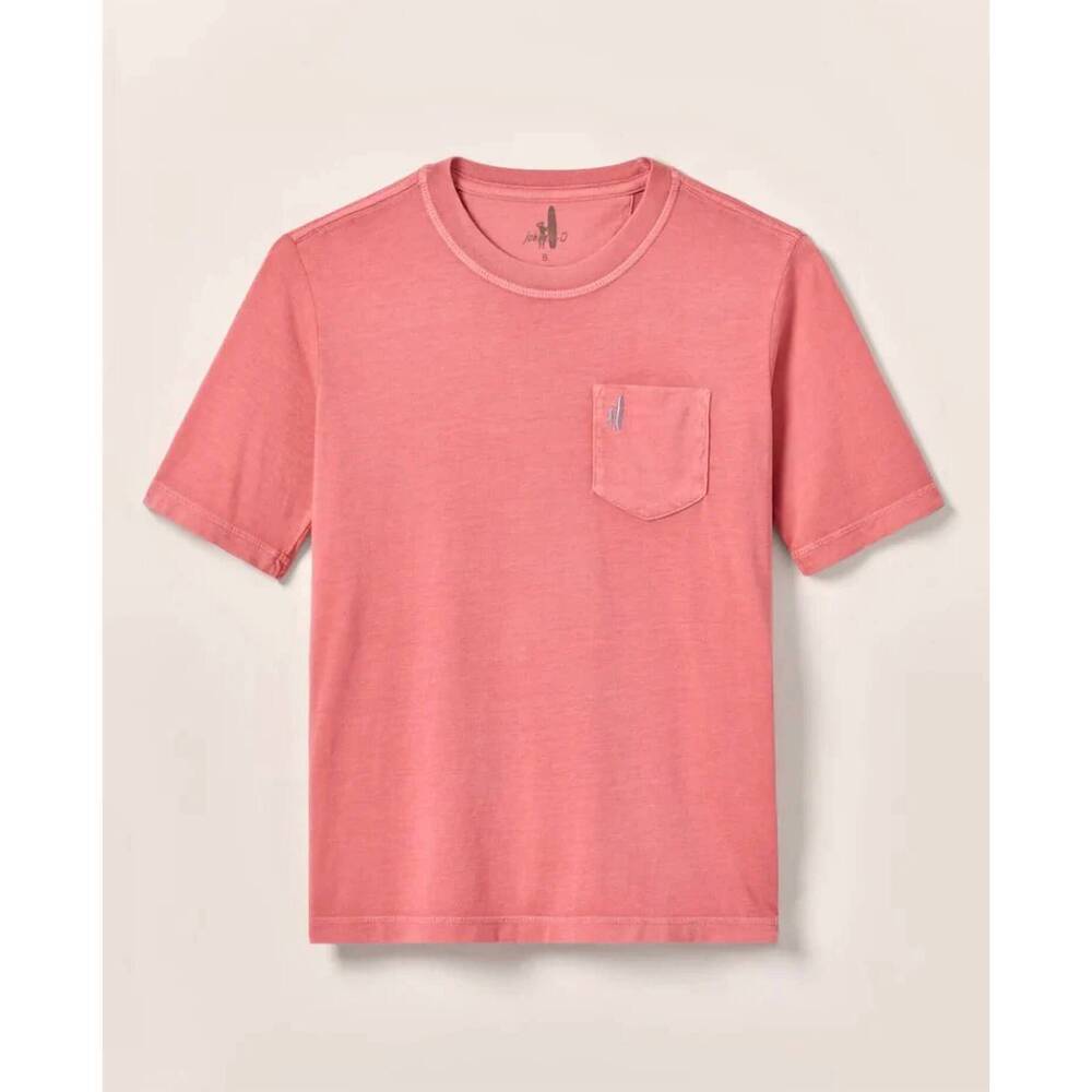 NEW JOHNNIE-O boy's dale jr pocket tee in bandana